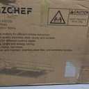 AMZCHEF 30" Under-Cabinet Range Hood - 1050 CFM Dual-Fan Vent Hood | Stainless Steel Dual-Fan hood with Button Control, LED lights & dishwasher-safe baffle filters 3 outlets