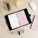 Filofax Calendar Diary Refill, Personal/Compact Size, Week-to-View, Confetti Minimal Diary Pack, Multilingual: Five Languages, 2025 (C68491-25)