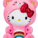 Care Bears Hello Kitty Dressed As Cheer Bear 8" Fun-Size Plush - Soft, Huggable Bestie!  Good for Girls and Boys, Employees, Collectors, Ages 4+