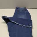 CuteCherry Bell Bottom Jeans for Women Ripped Skinny Bell Bottom Raw Hem Denim Pants, L