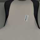 SheRest Adjustable Headrest Reading Pillow for Bed Adults - Memory Foam Back Support Wedge for Acid Reflux, Snoring & Legs, Duplex Gray (22.8"x15"x9")