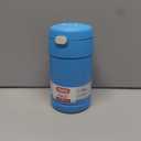 THERMOS FUNTAINER Insulated Food Jar, 16 Ounce, Kid Friendly Food Jar with Foldable Spoon, Denim Blue