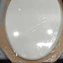 Mayfair Cassel Slow Close Toilet Seat, Easy Clean, Non Slip Premium Wood Seat, Easy Install, Made in USA, Elongated, Biscuit