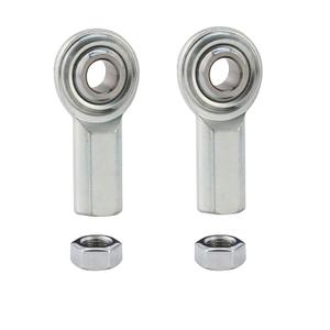 CF6 Rod End Bearing Heim Joints, 3/8 x 3/8-24 Right Hand Female Thread Heim Joint with Jam Nuts 2pcs