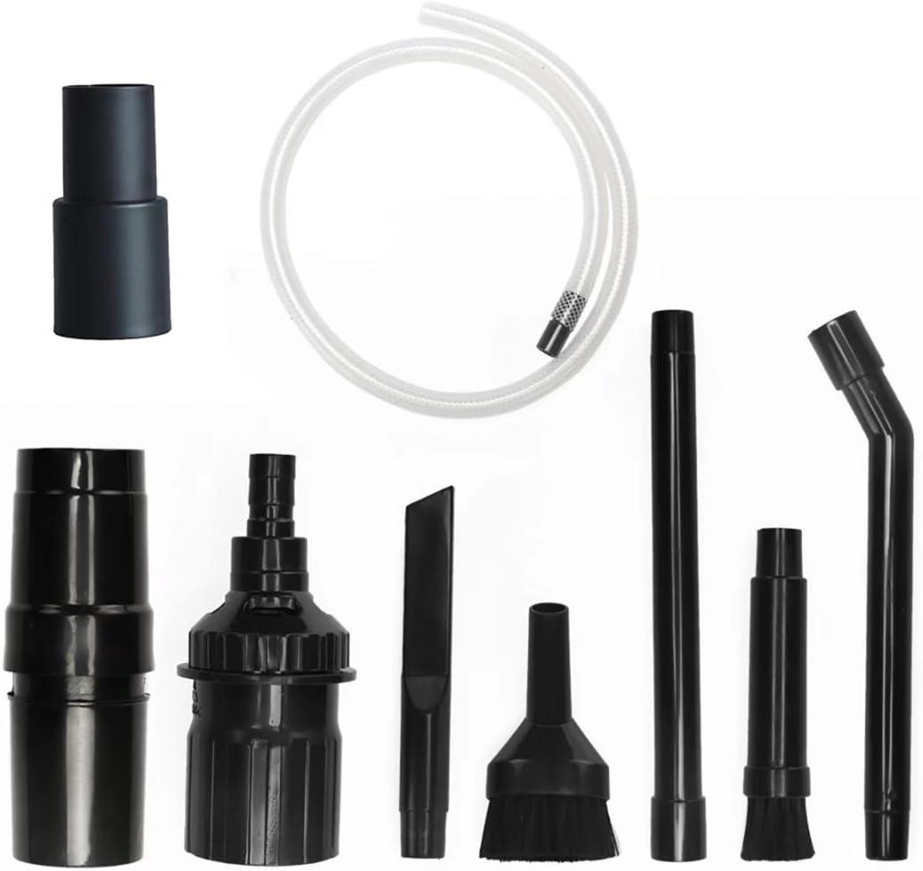 ANBOO 1-1/4inch & 1-3/8'' Vacuum Attachments Mini Micro Tool Attachment 8 Piece Set