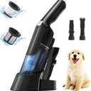 Successor Handheld Vacuum, Cordless Vacuum 15KPA Powerful Car Vacuums, Rechargeable, Charging Dock, Ergonomic Handle, 2-in-1 Crevice Tool, Portable Handheld Vacuums with 2-Speed for Car (Dark Pitch)