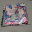 Girls 2 Piece Outfits Spring Summer Tropical Hawaiian Beach Vacation Wide Leg Pants Set Size 10-11 (Blue)