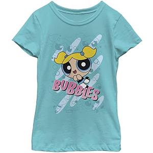 The Powerpuff Girls Girls Bubbles Moves T-Shirt. Size 7,8
