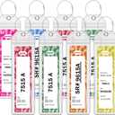 DCL Cruise Luggage Tag Holder 8 Packs, Fits All DCL Ships Dream, Fantasy, Magic, Wonder, Wish, Treasure, Adventure, DCL Cruise Ship Essentials 2025 & 2026