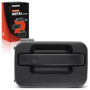 A-Premium Front or Rear Right Passenger Side Upgraded Metal Exterior Door Handle Compatible with Ford F-150 F150 2004-2014 & Lincoln Mark LT 2006-2008, Primed Black, Replace# 9L3Z1626604-CAPTM