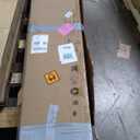 GarveeHome Corner Bookshelf, 5-Tier Bookshelves with 4 Hooks, Convertible Bookshelf, Industrial Wooden Bookcase with Open Shelves and Metal Frame for Living Room, Bedroom, Home Office, Rustic Brown