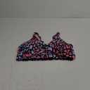 Women Bikini Top Only - Push Up Large Bust Swimsuit Top 2025 Twist Front Bathing Suit (Colorful Leopard)