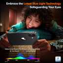 TOCOL for iPhone 16 Screen Protector, Full Coverage 9H Hardness Easy Installation Military Grade Shatterproof HD Tempered Glass Case Friendly 2 Pack (Clear)