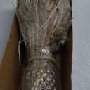 100pcs Artificial Flowers Arrangement With Vase Included, Dining Table Centerpiece Decorations, Fake Flowers in Vase, Dried Pampas Grass Floral Centerpieces, Coffee Table Decor, Centro de Mesa