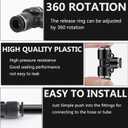 Push to Connect Fittings kits,6mm Tube OD x 1/4 Inch NPT Thread Male Elbow and Straight Pneumatic Quick Connect Air Hose Fitting kits Tube Fittings Air Fittings 24Pcs