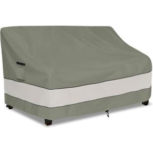 Outdoor Sofa Cover,Patio Loveseat Cover,3-Seater Bench Cover,Waterproof Heavy Duty Patio Furniture Covers,79" W x 38" D x 35" H Inches Grey Green
