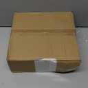 DN DECONATION Christmas Decoration Reindeer and Tree Figurines  Xmas Reindeer with White & Silver Tree Statues Decor  Resin Christmas Village for Winter Table Mantle Decor Set of 5