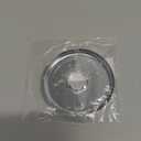 Retrofit Fire Sprinkler Escutcheon Cover Plate 1/2" IPS - Flat 2 Piece Stainless Round Split Flange for Easily Covering Gaps Between Fire Sprinkler Pipe and Ceiling or Wall - 4 PK