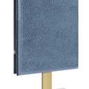 Hand Towel Holder, T-Shape Hand Towel Stand for Bathroom, Hand Towel Rack Bar Standing for Vanity Kitchen Countertop, 304 Stainless Steel, Marble Base (Gold)