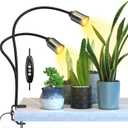 Grow Light for Indoor Plants 7500K Full Spectrum Plant Growing Lamp with Gooseneck Auto On Off Timing 3/6/12H, 4-Level Dimmable 22.5 Inch Longer