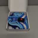 Light Up Dog Harness - LED Dog Harness Rechargeable, No Choke Illuminated Glow Dark Harness Vest Waterproof for Medium Large XL Dogs for Camping Night Safety Walking-Blue,M