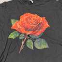 Red Rose Graphic T-Shirt L