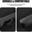 2026 New Car Seat Gap Filler 2 Pack,Leather Seat Gap Filler Strip with Fix Strap to Avoid Items from Falling,Universal Car Seats Gaps Plug Cars Interior Accessories