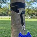 Hammock Straps for Trees, 8.2 ft Tree Swing Straps with 12 Stainless Steel Climbing Clips and 2 S-Hooks, Heavy Duty Reinforced Binding Ropes Suspension System Hanging Kit for Camping