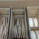 TheTerra Ceramic Dinnerware Set for 6, 18-Piece Plates and Bowls Set