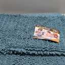 Bathroom Rugs 30x20, Extra Soft Absorbent Chenille Bath Rugs, Rubber Backing Quick Dry, Machine Washable Bath Mats for Bathroom Floor, Tub and Shower, Home Decor Accessories, Airy Blue