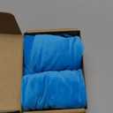 Mahjong Rack Bag for Mahjong Game Storage 22 x 9 Inches Outer Bag with Handle Zipper & Inner Pocket Tiles Racks Game Accessory Card Pushers Carrying Fits All Types of Racks(Blue)