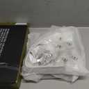 Adhesive Corner Shower Caddy with Hooks, Bathroom Shower Organizer, No Drilling Rust Proof Aluminum Shower Shelf for Inside Shower 2 Pack (Silver)