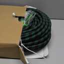 100ft Flexible Garden Hose, Lightweight Water Hose, NON-EXPANDABLE Garden Hose with 10 Function Sprayer Nozzle, Kink-Free Triple-Layer Composite Watering Hose for Yard, Lawn, Outdoor and Car Washing