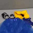 WISHTEN 5 PCS Halloween Costume for Kids Girls,Goggles/Beanie/Tutu Skirt/Suspenders/Gloves Halloween Costume Accessories