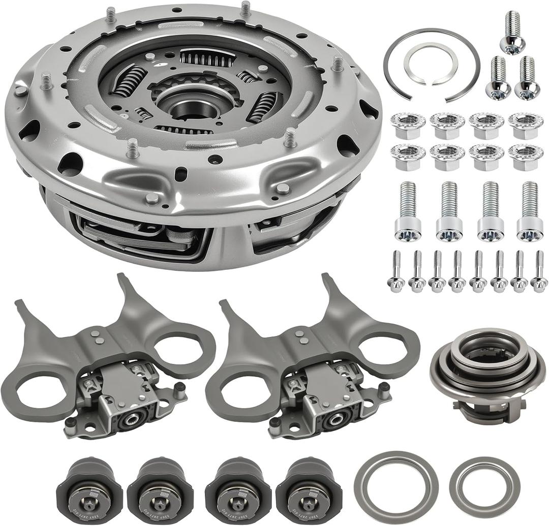 BHB Transmission Dual Clutch Kit Release Fork Lever W/Bolts Compatible with Ford EcoSport 2013-2020 Fiesta Focus 2011-2019 Figo 2016-2018 Replace 6DCT250 DPS6 PS250 602000800 CA6Z7515J CA6Z7515K