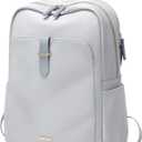 GOLF SUPAGS Laptop Backpack Purse for Women Fits 14 Inch Notebook Casual Daypack Work Travel College Bookbag Fashion Computer Bag (Pale Grey, 14 Inch)