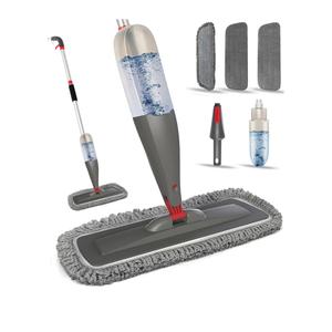 Spray Mop for Floor Cleaning with Washable Pads, Microfiber Wet Mops with 800 ml Refillable Bottle,Reusable Dust Mops with Sprayer for Hardwood Laminate Vinyl Tile Cleaning