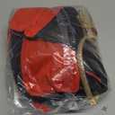 7 Pcs Halloween Queen Costume Include Queen Cape,Crown,Wand,Collar,Earrings,Gloves and Socks for Women Wonderland Costume Fancy Dress Up