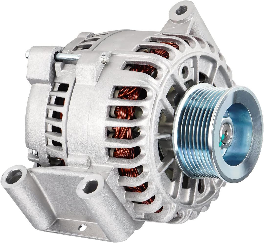 New Alternators 11385 Fit for Ford F-250 F-350 Super Duty 6.0L 2005 2006 2007, 5C3T-BA, 6C3T-BA, 6C3Z-10346-BBRM, AFD0131, 40014075
