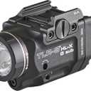 Streamlight 69479 TLR-8 HL-X G sub USB 1000-Lumen Weapon Rail-Mounted Rechargeable Tactical Flashlight with Integrated Green Aiming Laser for Springfield Armory Hellcat Only, Black