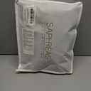 SAPHREAS 100% Washed Cotton Duvet Cover Queen Size Set, Linen Like Comforter Cover with Zipper Closure & Corner Ties (No Comforter), 90x90 Grey