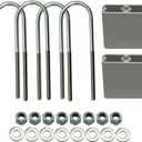 Street Edge 4" Extruded Aluminum Rear Lowering Blocks & Angle Compatible with Toyota Pickup 1984-1995