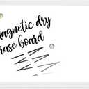 Loddie Doddie Magnetic Dry Erase Board - 24 x 36 in, White Frame - Wall-Mount Whiteboard for Office & Home - Stain-Resistant Magnetic Whiteboard for Wall - Built-in Tray on Marker Board