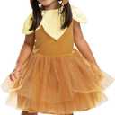 Disguise Eevee Costume Tutu, Official Pokemon Toddler Costume Dress and Headpiece ((3T-4T))
