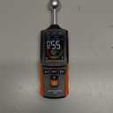 MS04 Pinless Moisture Meter with Ball Probe for Non-Destructive Area Scans Ideal for Wood Walls and Construction Materials Customizable Humidity Alarms Built-in Flashlight