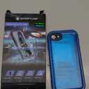 SPORTLINK for iPhone SE 3rd 2022/iPhone SE 2nd 2020/iPhone 7/8 Waterproof Case - Built in Screen Protector Full Body Shockproof Dustproof IP68 Waterproof Case for iPhone SE3/SE2/7/8 Frosted Blue