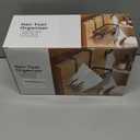 Hair Dryer Holder Cabinet Door 3-in-1 Adhesive Hair Tool Organizer Wall Mounted Adjustable Height Blow Dryer Holder Under Sink Bathroom Hair Appliance Organizer and Storage Countertop(Black)