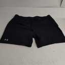 Under Armour Girls Play Up Solid Shorts, (539) Celeste / / White, Youth Small