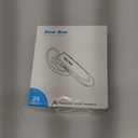 [2 Pack] Bluetooth Earpiece Wireless Handsfree Headset V5.0 24 Hrs Driving with Mic 60 Days Standby Bluetooth Headset for iPhone Android Samsung Driver (Black)