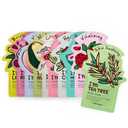 TONYMOLY Im Real Sheet Mask Set Korean Face Mask Variety Pack for Hydrating, Soothing & Nourishing Skin, K-Beauty Skincare Self-Care & Easter Gift Set for Women